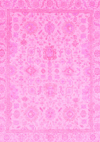 Oriental Pink Traditional Rug, abs3772pnk