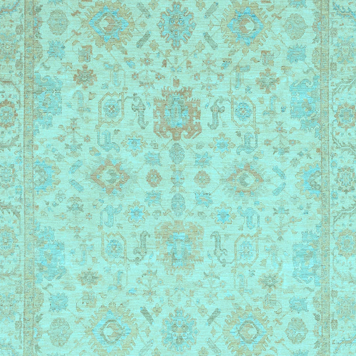 Oriental Light Blue Traditional Rug, abs3772lblu