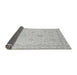 Sideview of Oriental Gray Traditional Rug, abs3772gry