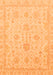 Oriental Orange Traditional Rug, abs3772org