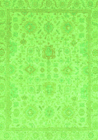 Oriental Green Traditional Rug, abs3772grn