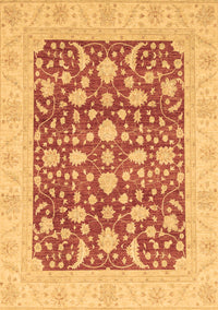 Oriental Brown Traditional Rug, abs3773brn