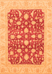 Oriental Orange Traditional Rug, abs3773org