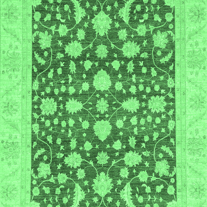 Oriental Emerald Green Traditional Rug, abs3773emgrn