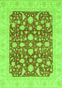 Oriental Green Traditional Rug, abs3773grn