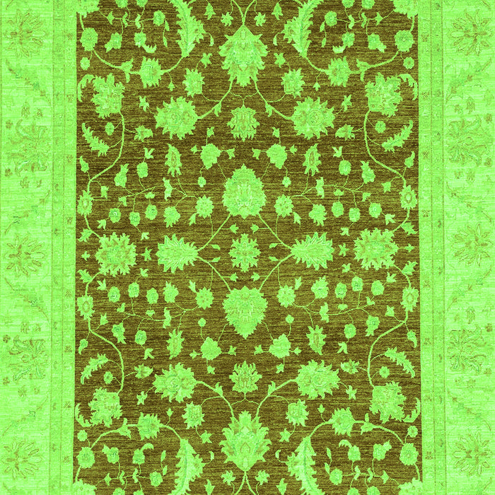 Oriental Green Traditional Rug, abs3773grn