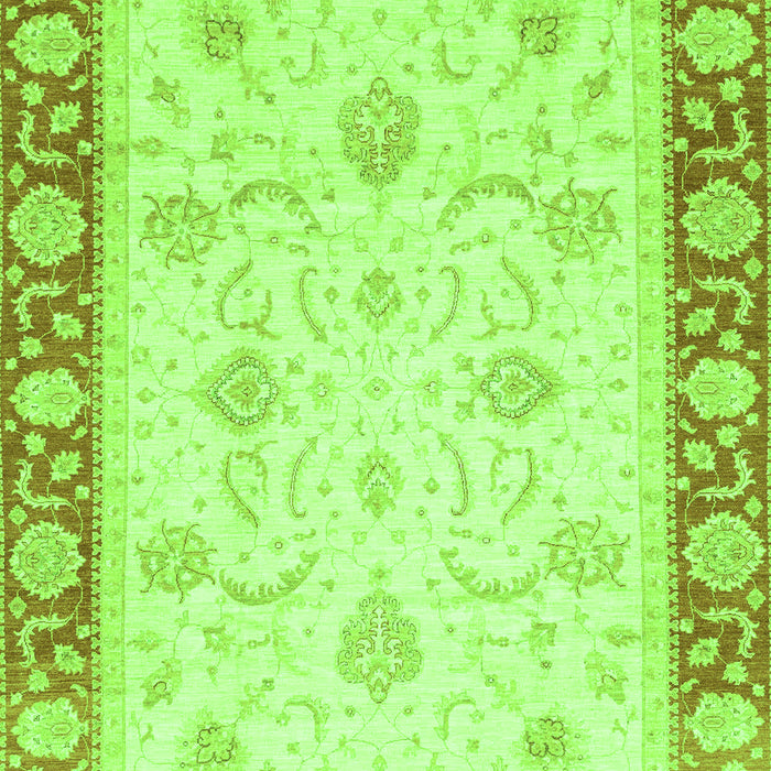 Abstract Green Modern Rug, abs3774grn