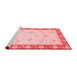 Modern Red Washable Rugs