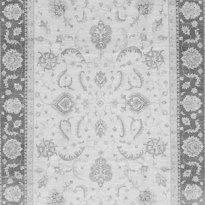 Machine Washable Abstract Gray Modern Rug, wshabs3774gry