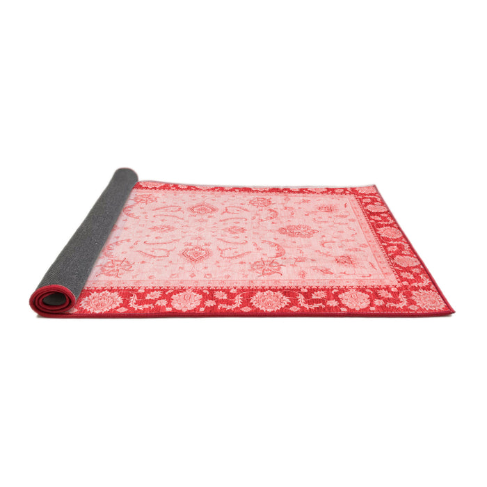 Abstract Red Modern Area Rugs