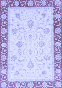 Abstract Blue Modern Rug, abs3774blu