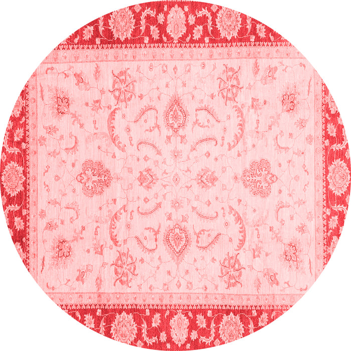 Abstract Red Modern Rug, abs3774red