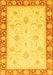 Abstract Yellow Modern Rug, abs3774yw