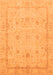 Oriental Orange Traditional Rug, abs3775org