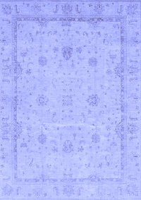 Oriental Blue Traditional Rug, abs3775blu