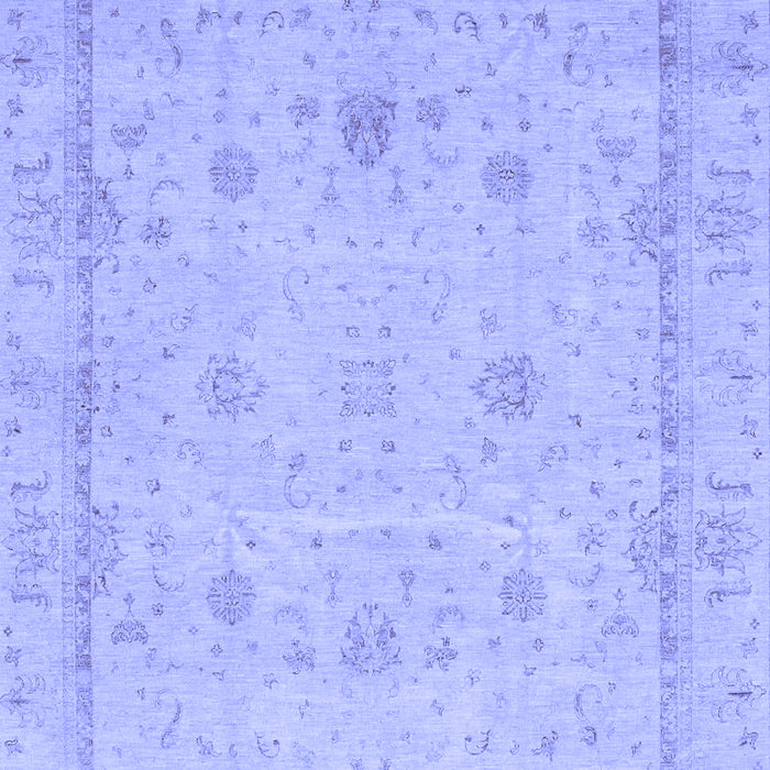 Oriental Blue Traditional Rug, abs3775blu