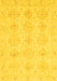 Oriental Yellow Traditional Rug, abs3776yw