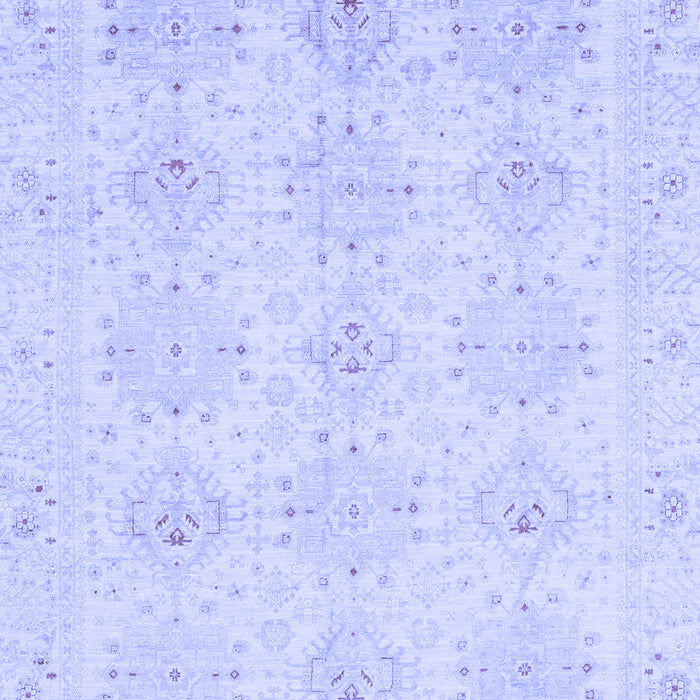 Machine Washable Oriental Blue Traditional Rug, wshabs3776blu