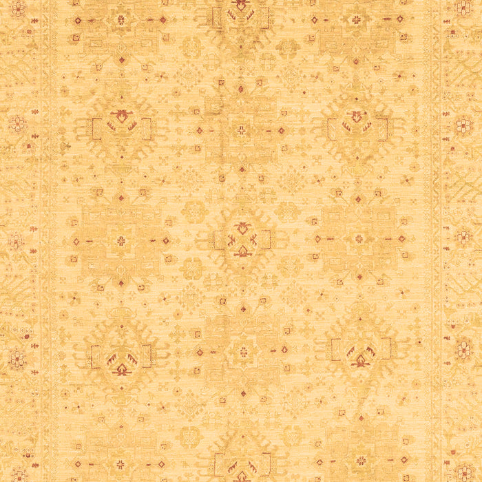 Machine Washable Oriental Brown Traditional Rug, wshabs3776brn