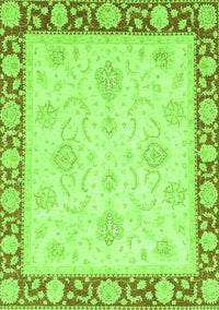 Oriental Green Traditional Rug, abs3777grn