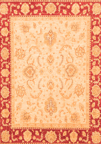 Oriental Orange Traditional Rug, abs3777org