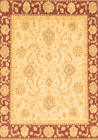 Oriental Brown Traditional Rug, abs3777brn