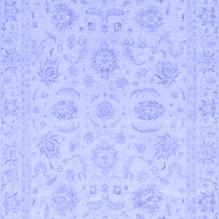 Machine Washable Oriental Blue Traditional Rug, wshabs3778blu