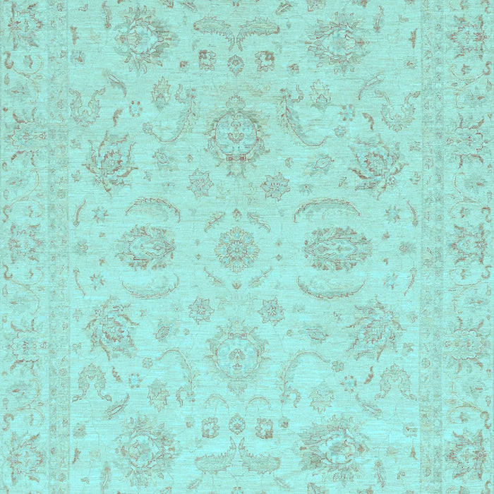 Oriental Light Blue Traditional Rug, abs3778lblu