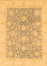 Oriental Brown Traditional Rug, abs3779brn