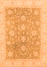 Oriental Orange Traditional Rug, abs3779org