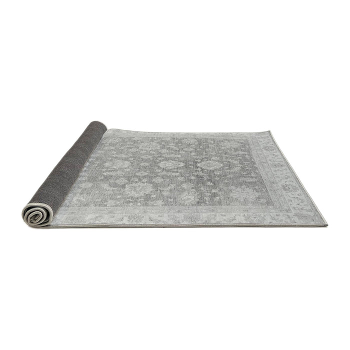 Sideview of Oriental Gray Traditional Rug, abs3779gry