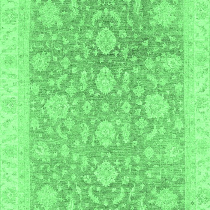 Oriental Emerald Green Traditional Rug, abs3779emgrn