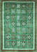 Oriental Turquoise Modern Rug, abs377turq