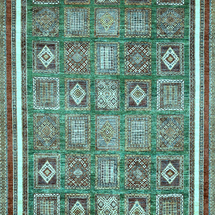 Oriental Light Blue Modern Rug, abs377lblu