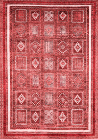 Oriental Red Modern Rug, abs377red