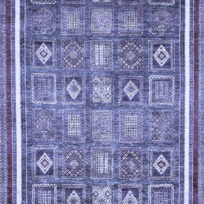 Oriental Blue Modern Rug, abs377blu