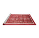 Modern Red Washable Rugs