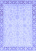 Abstract Blue Modern Rug, abs3781blu