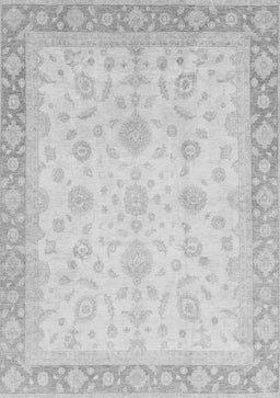 Abstract Gray Modern Rug, abs3781gry