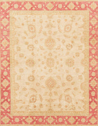 Machine Washable Abstract Brown Gold Rug, wshabs3781