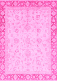 Abstract Pink Modern Rug, abs3781pnk