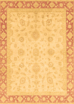 Abstract Brown Modern Rug, abs3781brn