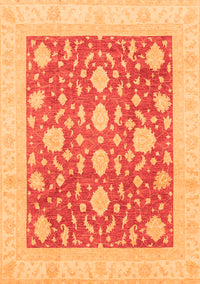 Oriental Orange Traditional Rug, abs3782org