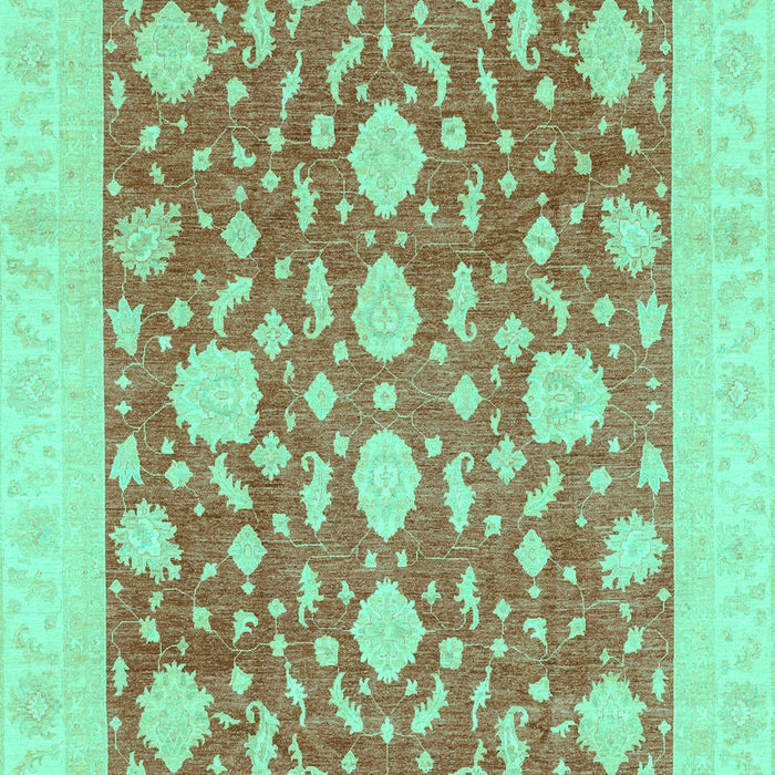Oriental Turquoise Traditional Rug, abs3782turq