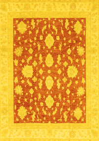 Oriental Yellow Traditional Rug, abs3782yw