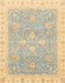 Abstract Brown Gold Oriental Rug, abs3783