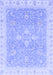 Oriental Blue Traditional Rug, abs3783blu