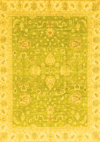 Oriental Yellow Traditional Rug, abs3783yw