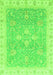 Oriental Green Traditional Rug, abs3783grn