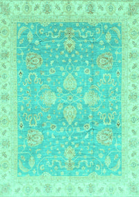 Oriental Turquoise Traditional Rug, abs3783turq